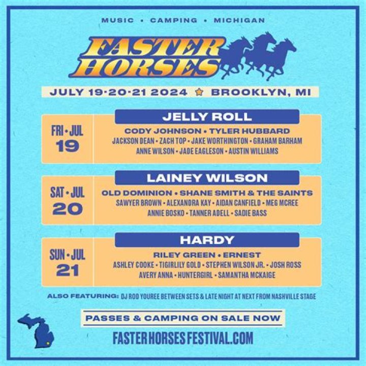 2022 Faster Horses Festival – Celeb Secrets Country