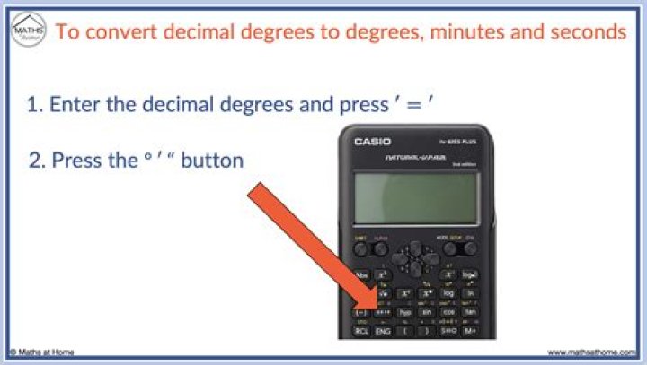 Decimal Degree Minutes Seconds Calculator