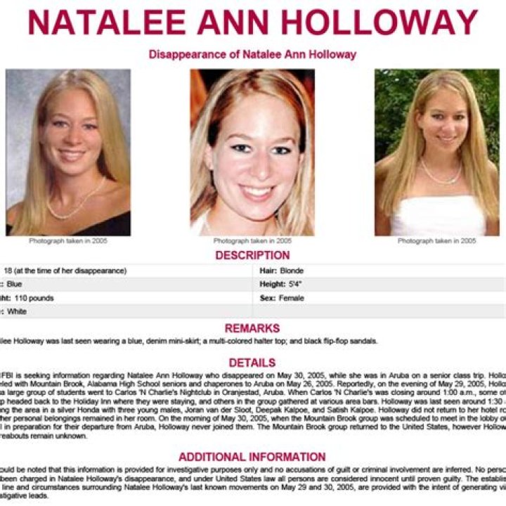 Natalee Holloway Biography, Age, Height, Husband, Net Worth, Family