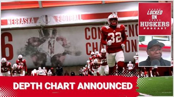 Nebraska Cornhuskers Depth Chart 2023